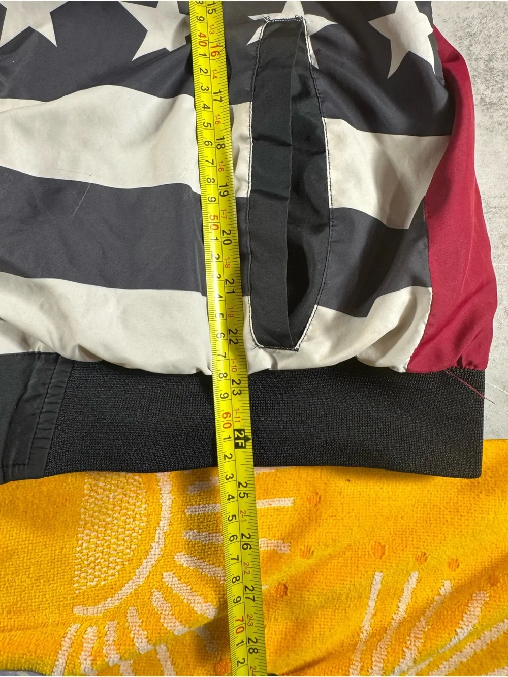 NBA Kids Maroon, Black, Gold & White Star Stripe Zip Jacket